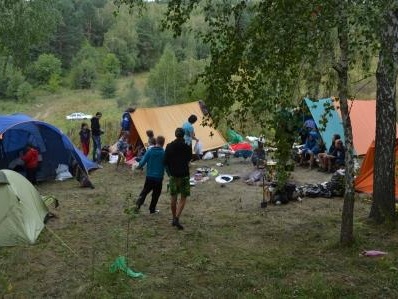 Глеваха Молодежный поход церкви Вечное Евангелие